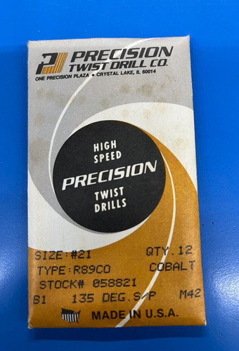 Precision twist drill - precision,