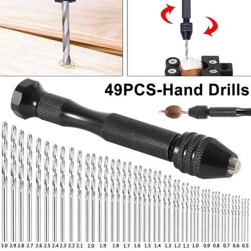 49pcs precision pin vise hobby - 49pcs,