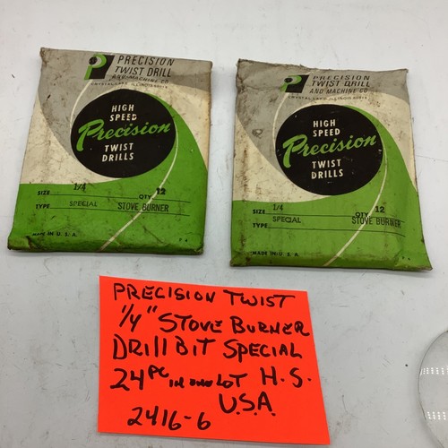 Precision twist drill - precision, 1/4”